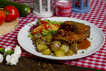 Jedzenie w restauracji