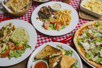 Jedzenie w restauracji