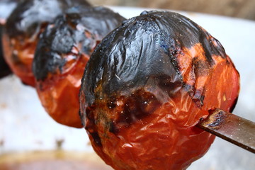 burnt tomatoes