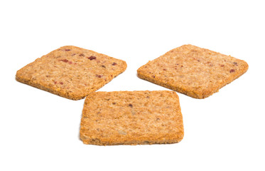 cereal cookies isolated
