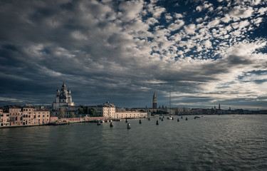 Cityscape of Venice.