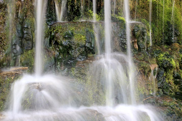 Water flow from the source