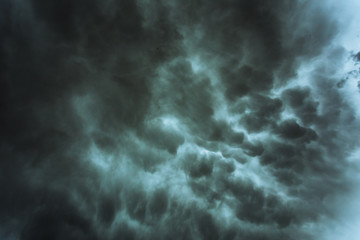 Background image of storm clouds