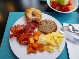 Amerikanisches Frühstück