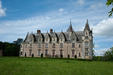 Fototapeta na wymiar Chateau de La Gascherie