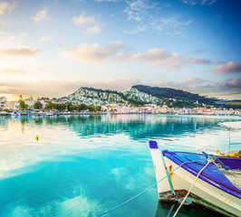 Zaante town, Zakinthos Greece