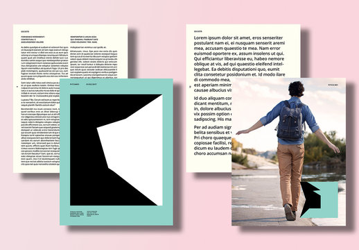 Layout presentazione per promozione