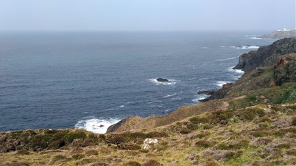 Fototapeta na wymiar A Cornish seascape