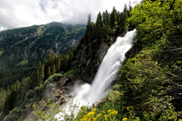 Fototapeta na wymiar Krimml Waterfalls - Austria..Krimmler Wasserfälle - Österreich