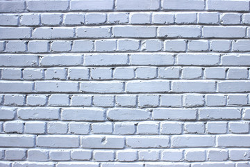 White brick wall.