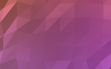 Abstract triangle geometrical pink background. Geometric origami style with gradient
