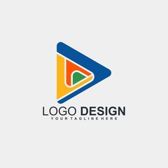 Studio media logo design.