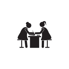 manicure in the beauty salon icon. Element of beauty saloon icon for mobile concept and web apps. Detailed manicure in the beauty salon icon can be used for web and mobile