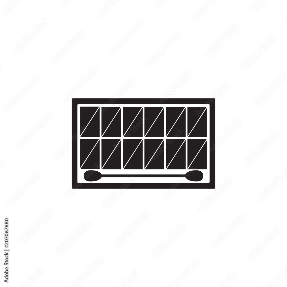Poster set of face shadows icon. element of beauty saloon icon for mobile concept and web apps. detailed se