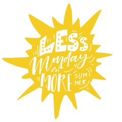 Hand lettering illustration for your design 