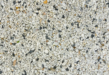 Gravel closed up texture background