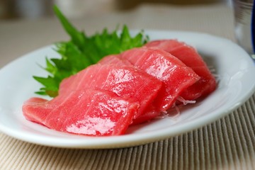 マグロの刺身