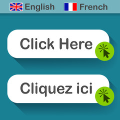 click here button with french translation