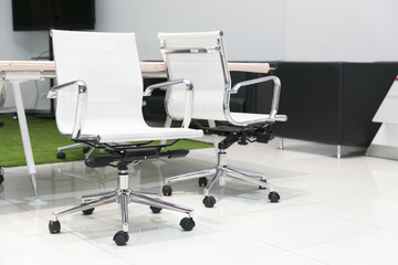 office chair in meeting room 