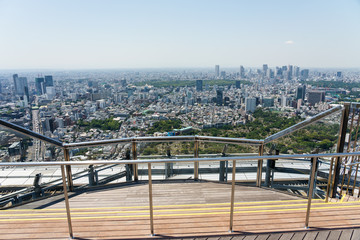Naklejka premium スカイデッキ 風景