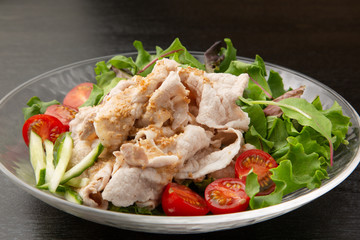 ゴマだれの冷しゃぶ