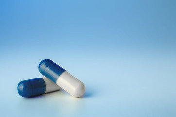 Fototapeta na wymiar Medical healthcare pills isolated on a background