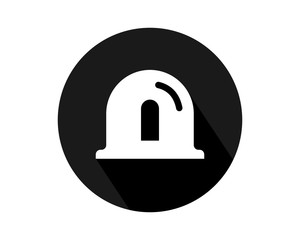 siren lamp business company office corporate image vector icon logo