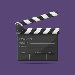 Obraz premium Film clapper board