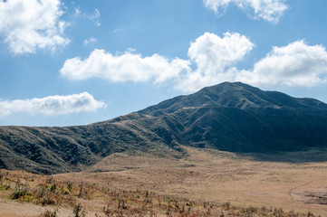 阿蘇山のふもとにある草原「草千里」