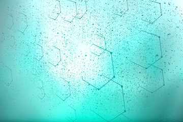 
2d illustration technology background