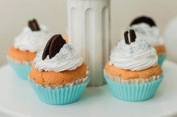 Candy bar. Dessert table