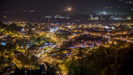 Fototapeta premium ciudad de noche