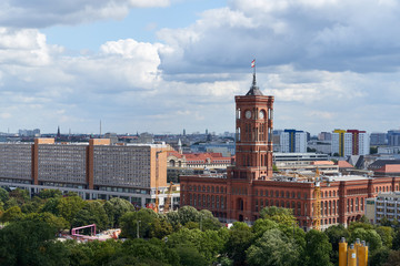 Berlin Rotes Rathaus Blick vom Berliner Dom © Rolf Dräger