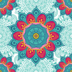 Lækker Forvirre Fremsyn Mandala fabric - the highest quality of fabric