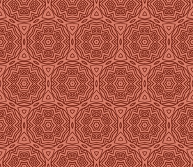 modern pattern of geometric ornament. Seamless vector illustration. for interior design, printing, wallpaper.