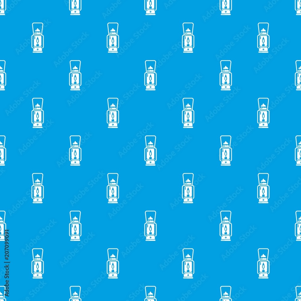 Poster gas lamp pattern vector seamless blue repeat for any use
