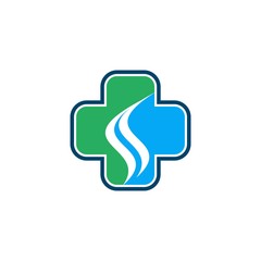 cross icon health care logo