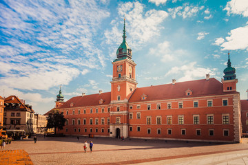 Royal Castle in Warsaw, Poland - obrazy, fototapety, plakaty