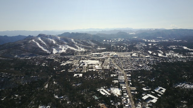 長野県・軽井沢・空撮