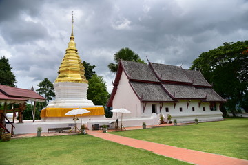 Fototapeta na wymiar Wat Phra That Beng Sakat,Nan,Thailand