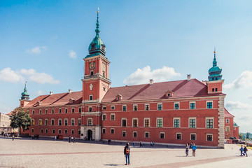 Fototapeta premium Royal Castle in Warsaw, Poland