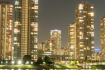 東京夜景（佃島）