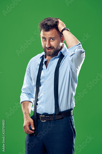 Male Beauty Concept Portrait Of A Fashionable Young Man With