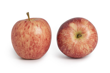 Red apple isolated on white background
