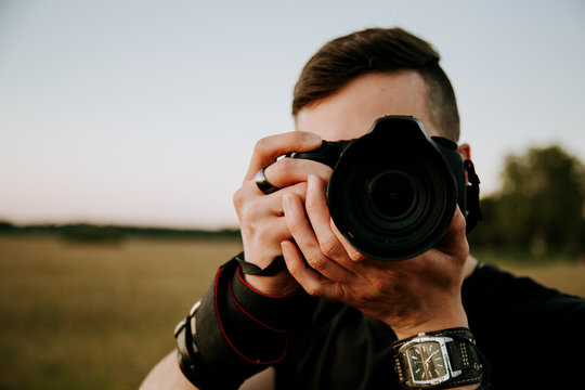 Fotograf der dich fotografiert