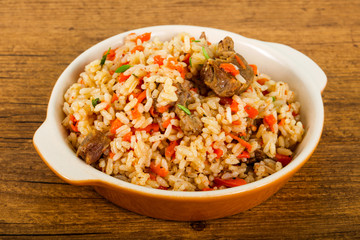 Asian rice - Plov