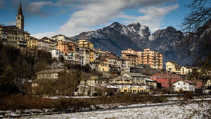 Belluno at winter