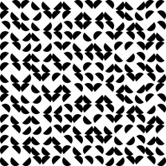 Vector Seamless Geometry Truchet Pattern