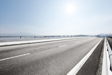 Fototapeta premium Urban landscape road