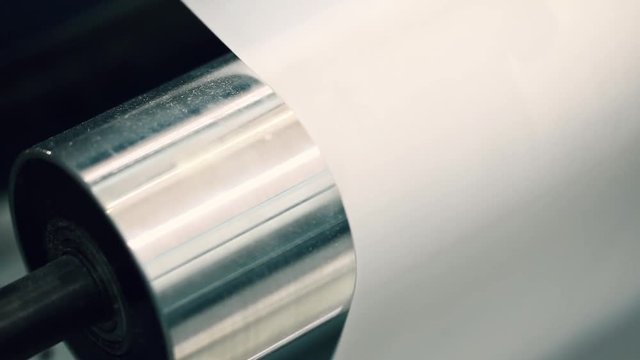 paper roll machine for printing